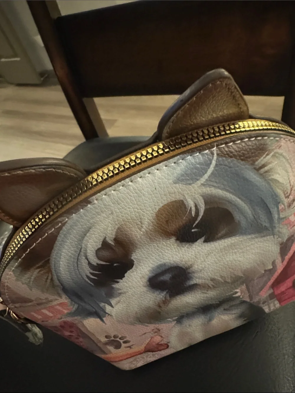 😊Brentano Cozy Yorkie Boutique Crossbody Bag❣️BRAND NEW